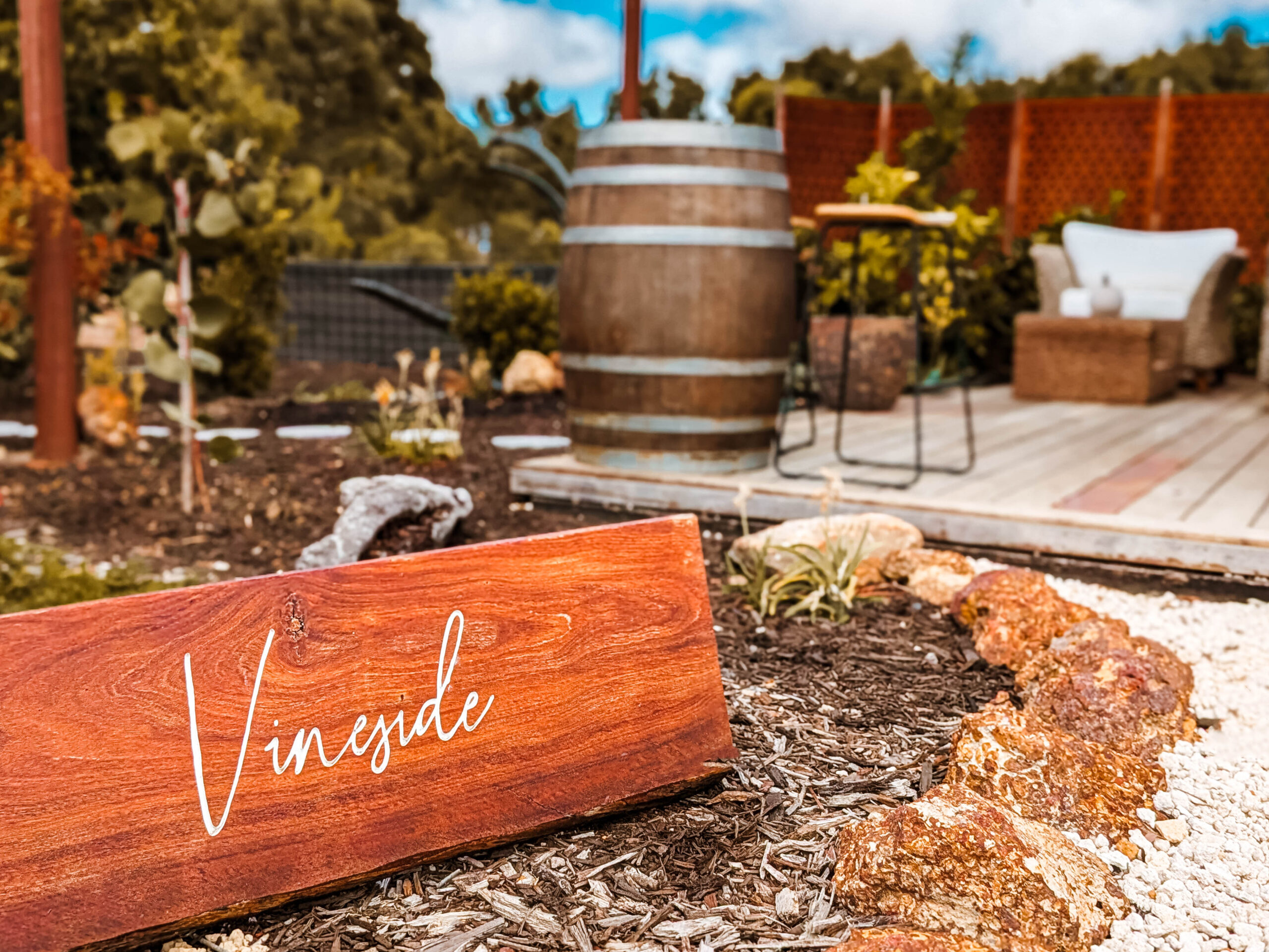Vineside guest retreat in Witchcliffe, Margaret River Region